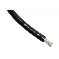 DAXX P04- (кабель силовой черный 4GaTIN - 1m)