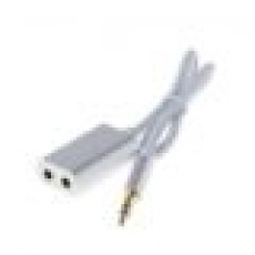 Разветвитель RM-000210 3,5mm Share Jack Cable Silver (RL-20S)