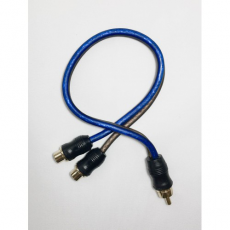 Межблочный кабель-разветвитель FORCAR HP 2FY коаксиал (2мама/1папа), экран, медь	