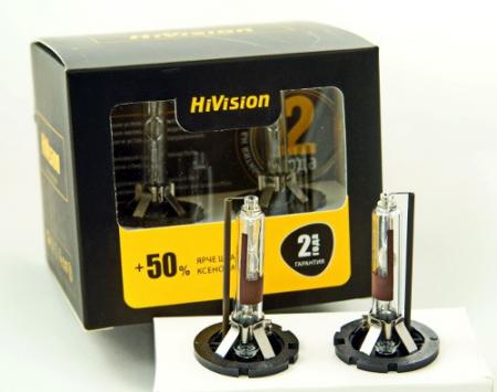 Лампа ксеноновая HiVision D4R 6000K (2 шт)