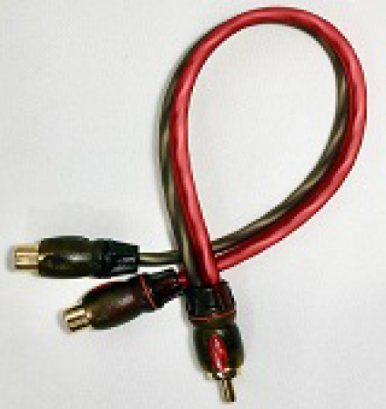Межблочный кабель-разветвитель FORCAR SQ 2FY витая пара (2мама/1папа), медь
