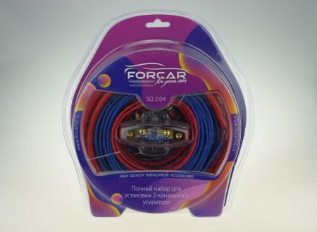 FORCAR SQ-2.04 уст.комплект проводов 2-канального усилителя