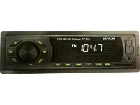 SKYLOR FP-315 green 4x45 MP3, USB, AUX, SD-card автопроигрыватель