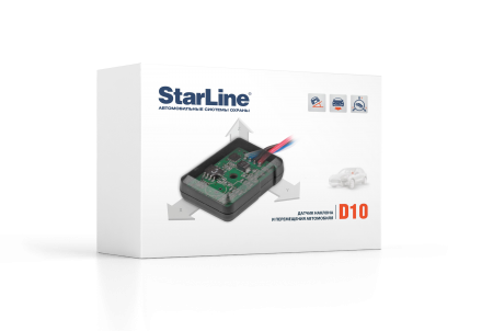 StarLine D10 датчик наклона