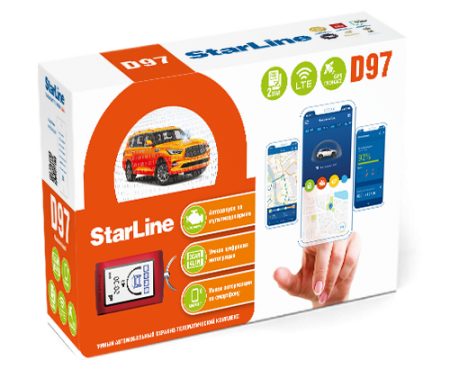 StarLine D97 LTE-GPS сигнализация